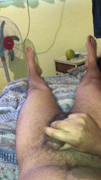 Jerk off on Bed. (i Have Ointment on My Dick and Ass)