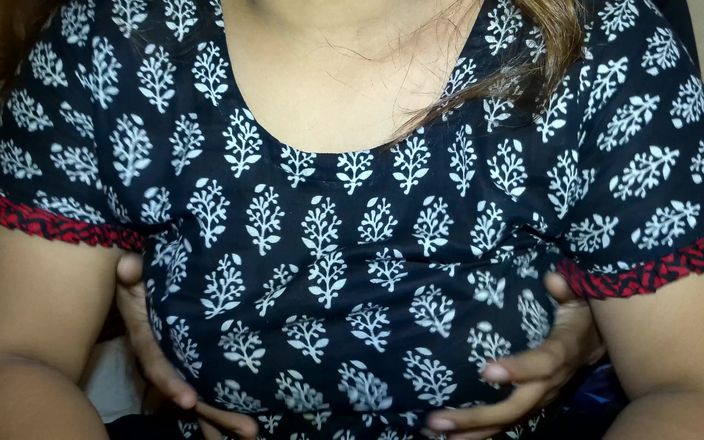 Shahinbd: 新婚の司馬は旦那と一緒におっぱい押し付けを楽しんだ