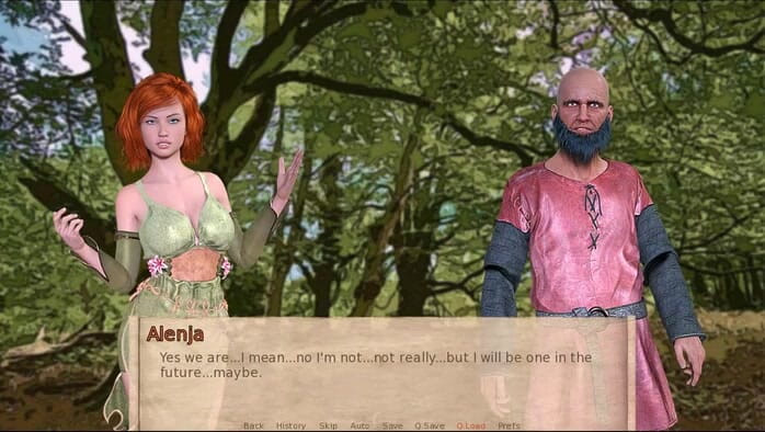 Visual Novels: Przygody Alenjas część 8