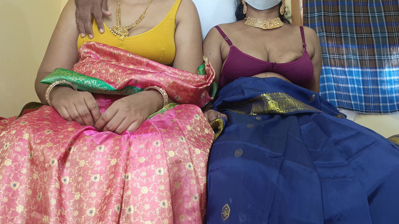 Palani69: Vdané sestry si užívají trojku žhavého sexu