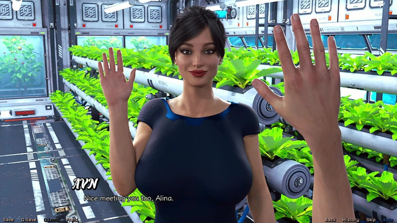 AVNTeller: Stranded nel space # 01 - incontrando tutte le belle ragazze