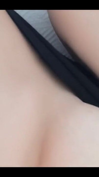 A Sneaky Sleepy One Boobie Flash