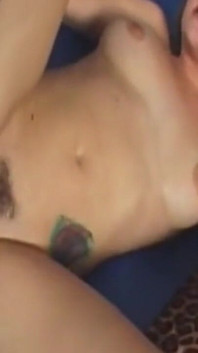 Skinny Brunette Dripping Wet From Intense Fingering and Pounding