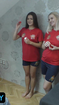 Binder 派对女孩得到铁杆三人行，她们想要不道德的 4k 工资