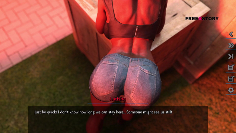 3D Cartoon Porn: 欲望の夢 - アレックス指ラティーシャのお尻