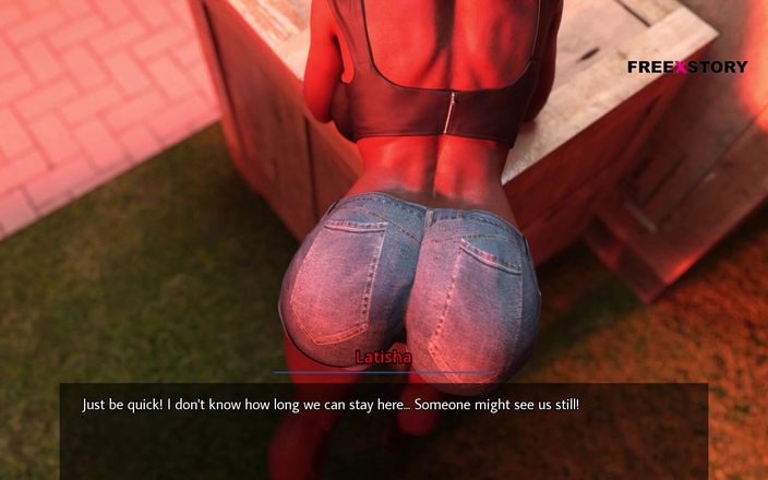 3D cartoon porn: Arzu rüyaları - Alex Latisha'nın götünü parmaklıyor