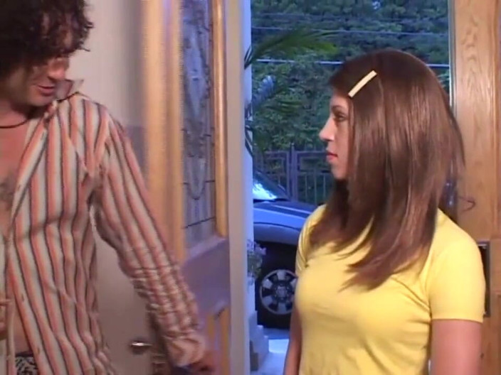 Vintage X: Nasty teen loves double penetration!
