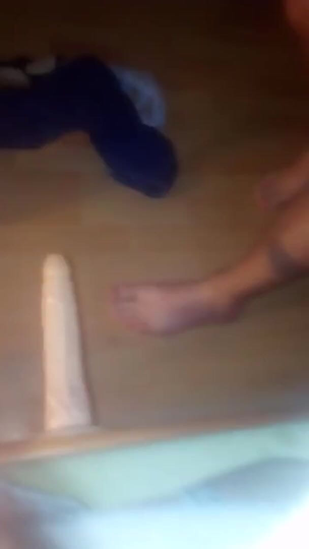 Sweethole: Riding on my first yummy dildo