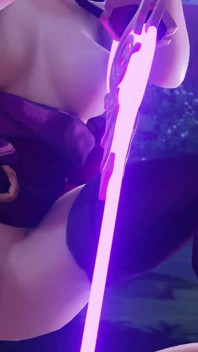 Shogun Raiden Baal From Genshin Impact Rides Dick