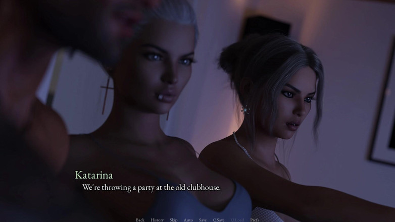 3D Cartoon Porn: Donde todo comenzó 24 - William presionando las tetas y el culo...