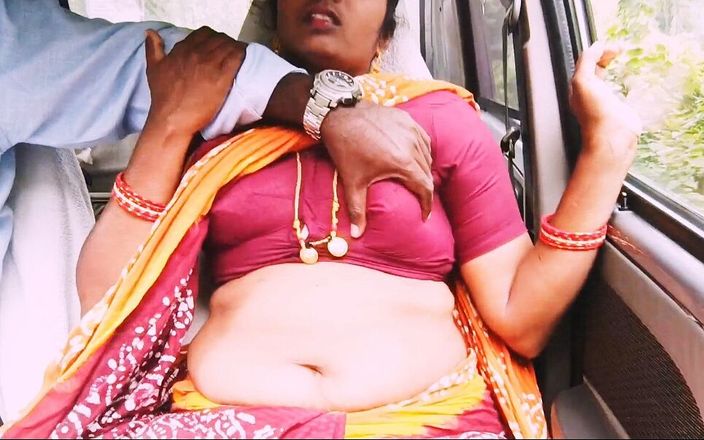 Telugu Honey Lips: Desi seks w samochodzie. Macocha starać się pieprzyć pasierba samochód...