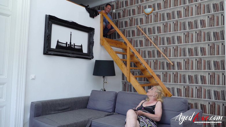 Old Nanny: Old lady going wild with her sexual partner