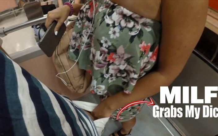 Markus Rokar: Hot MILF Stranger Grabs &amp; Rubs My Hard Dick Through Shorts...