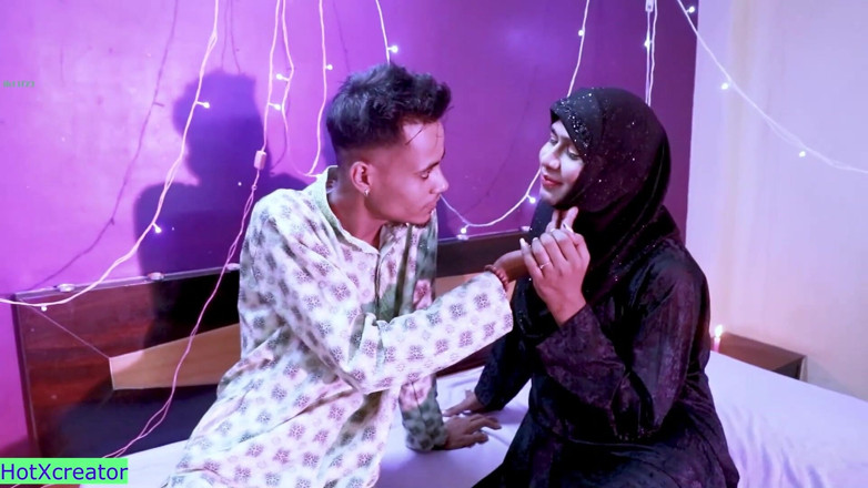 Hot creator: Hintli tesettürlü kız evleniyor! Hintçe sesli ilk gece seksi