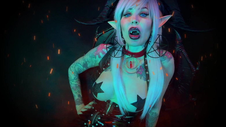 Baal Eldritch: Адская туалетная тренировка с Демонесс Baal - Целомудрие, Писсинг издание