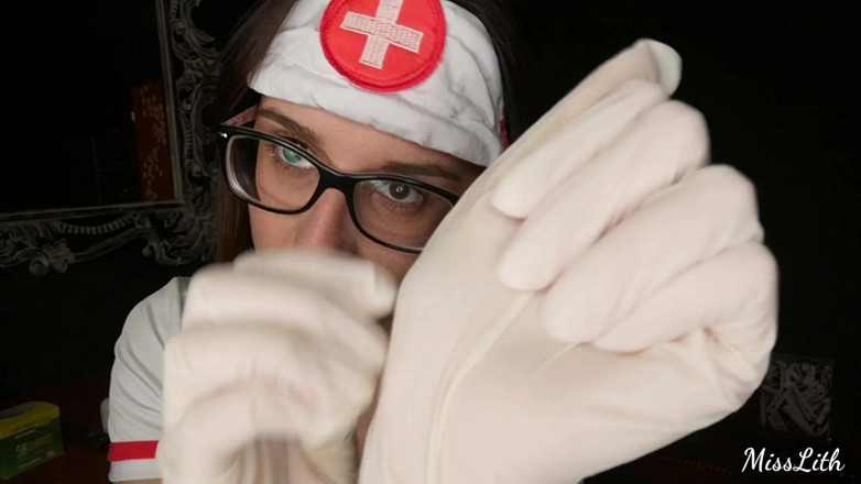 Miss Lith Domina: Fetiche por luvas médicas