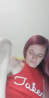 Exhausted Nymphomaniac Ami Fucks Her Pussy Late at Night