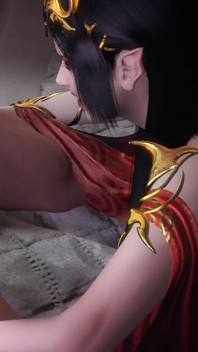 Cewek sange cosplay 3d dientot habis-habisan sama kontol besar sampai mengerang keenakan