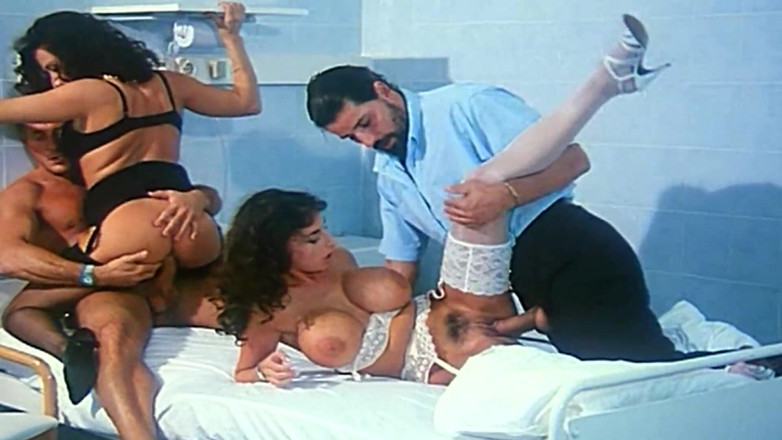 Vintage megastore: Christoph Clark Is a Lucky Patient and Two Sexy Girls...