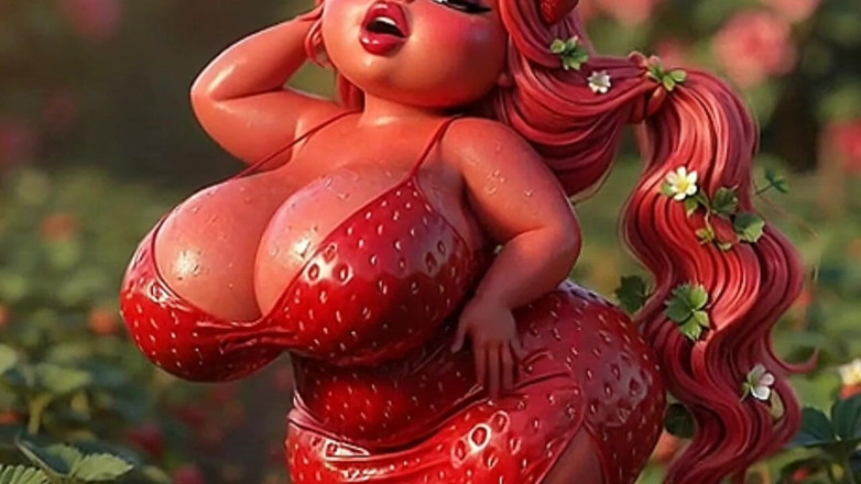 Animate golden: Strawberi manis tetapi si jalang yang bagus - bercakap kotor dan...