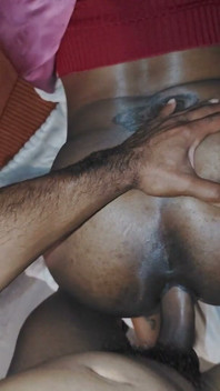 Big Dick Trans pieprzy Stepsis Doggystyle Creampie