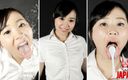 Japan Fetish Fusion: Світ інтимного язика Карін Харікава: пригода віртуального поцілунку від першої особи