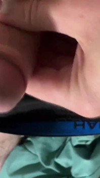 Rubbing My Uncut Cock