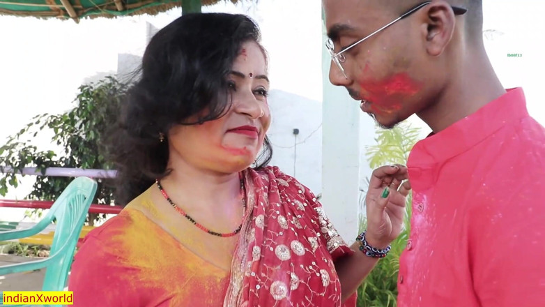 Indian Xshot: Boudi Bengali India berkongkek dengan adik ipar 18 tahun! Hot XXX