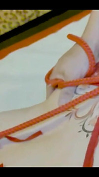 Mayu No91 Shaved, Cosplay, Deepthroat, Collar, Blindfold, Anal Beads in 2 Holes, Squirting, Creampie, Cleaning Blowjob