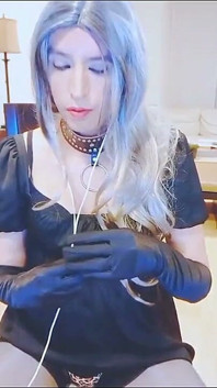 Naughty Sissy Crossdresser Webcam Show: Sexy Outfits & Dirty Male Fantasies