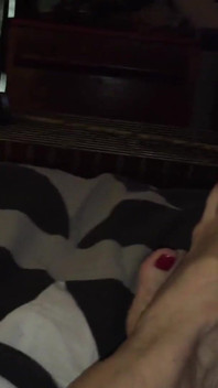 Stepaunt Shows Feet After a Long Day