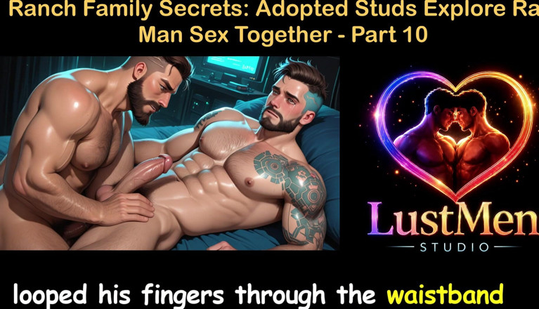 LustMen: English Audio Gay Sex Story - Ranch Line Secrets Adopted Studs...