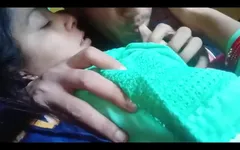 Cewek nakal ini lagi asik ciuman dan aduhai pacarnya