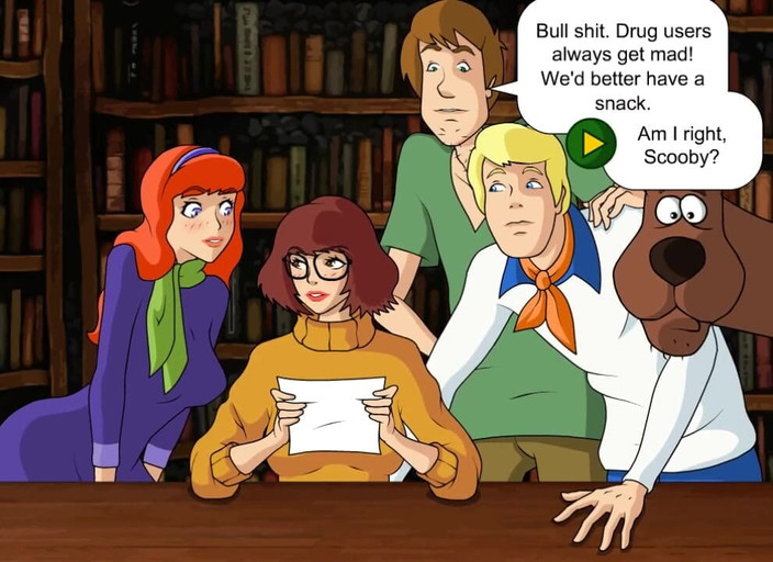 Miss Kitty 2K: Rencontre et baise - Scooby Doo - Velma s’effraie - Meet’n’fuck - Dessin animé...