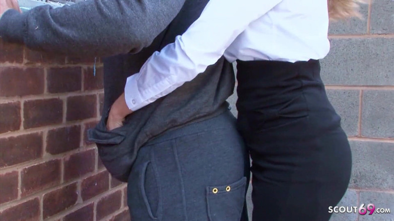 Full porn collection: Police officer Stacey Saran catches a strange man trying to...