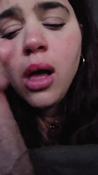 Low Light Quickie - BJ, Doggy, Creampie & Fingering