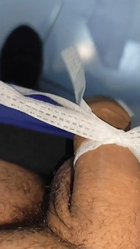 Applying Shocks to the Penis with the Electric Pen.