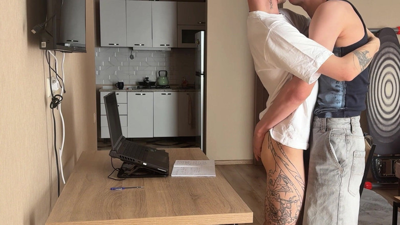 Ethan Lestray: Part 2: a Guy with a Big Dick Licks and Fucks...