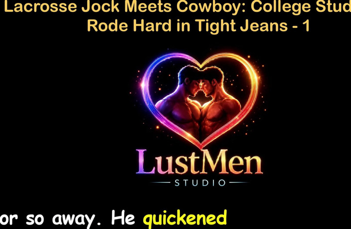 LustMen: Anglická audio gay sexuální příběh - Lacrosse Jock Potká kovboje College...