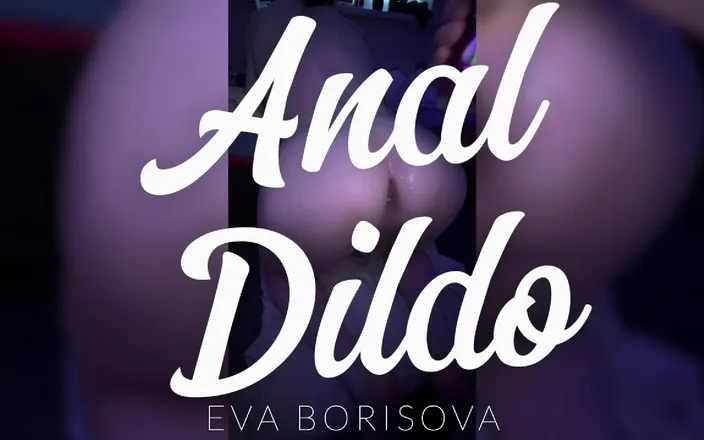 Eva Borisova: Black &amp; White: Anal Dildo in Trans Ass