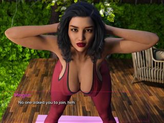 Dirty GamesXxX: Cállate y baila: sexy casera haciendo yoga con su inquilino...