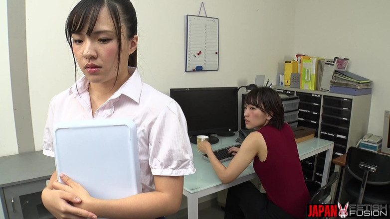 Japan Fetish Fusion: Spitting, Face Licking, and Relentless Office Saliva Domination: in the...