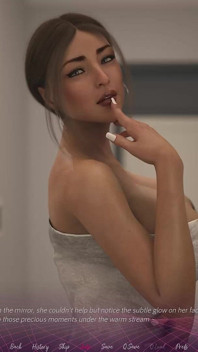 Her Intense Evening Routine Realistic Shower, Yoga Workout & Dressing up - the Office - Part 9 - Damaged Coda - by Porn Game 4u