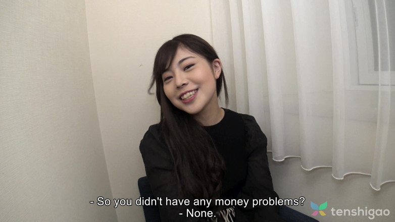 Tenshigao: สาวคาบาเร่ต์ คานง อิจิโจ มาที่โรงแรมวันนี้เพื่อถ่ายหนังโป๊