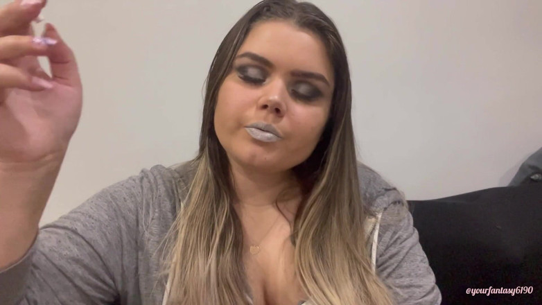 Your fantasy studio: Lingkaran asap dengan lipstik perak
