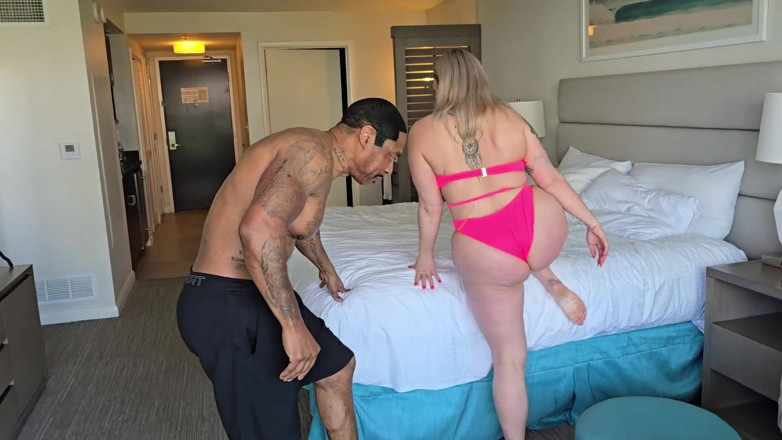 April Velvet: British Hot Wife Takes on American Big Black Cock!