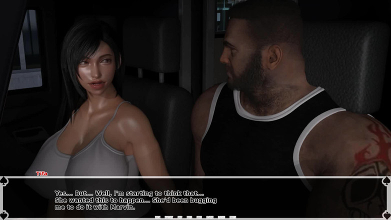 Dirty GamesXxX: Tifa's Dark Heaven: Unfaithful Asian with Huge Tits Is Jerking...