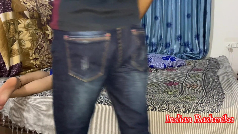 Sheikh Khan: Indian Boy Junaid Fuck 18 Year Old Desi Girl Rashmika Real...