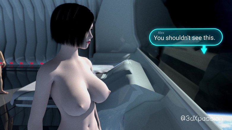 3dxpassion: Cel mai bun sex în spațiu. Gagică japoneză sexy este futută...