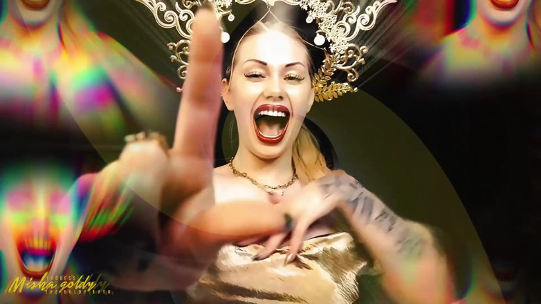 Goddess Misha Goldy: Binaural ASMR和重编程！像失败者一样撸管 - 像失败者一样高潮！